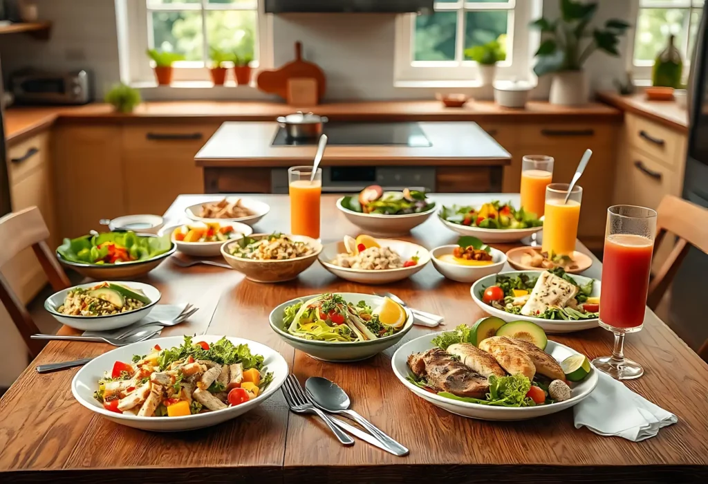 Comida Saludable: 10 Platillos Rápidos