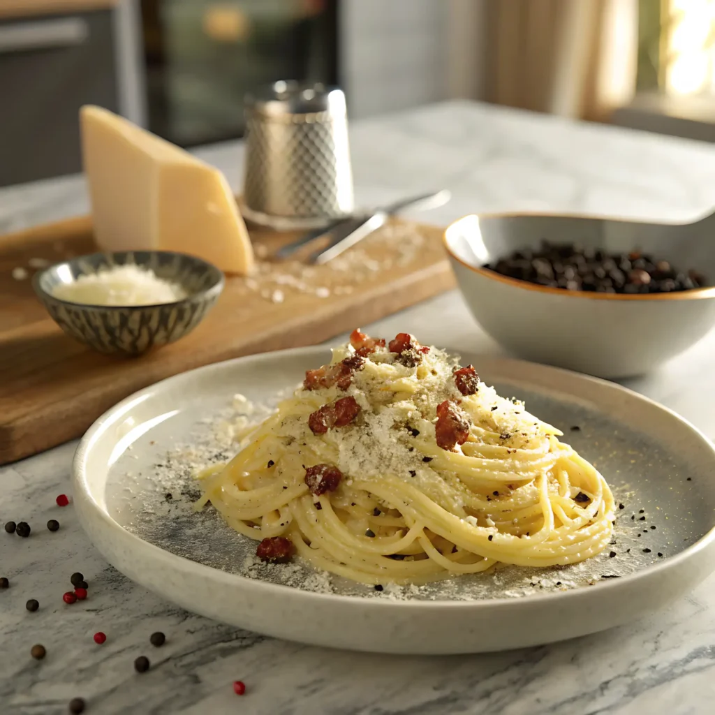 Espagueti a la Carbonara