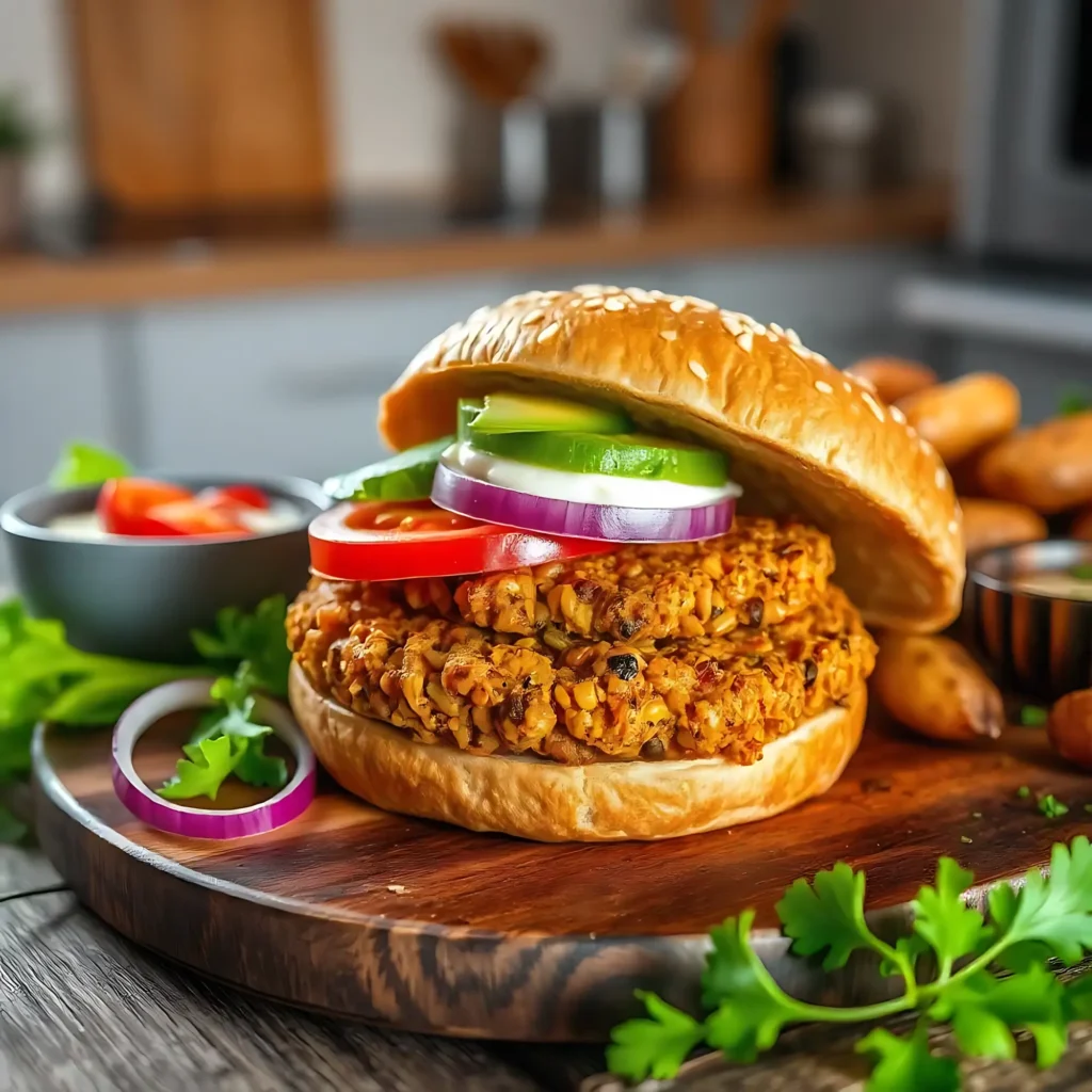 Hamburguesa de Lentejas