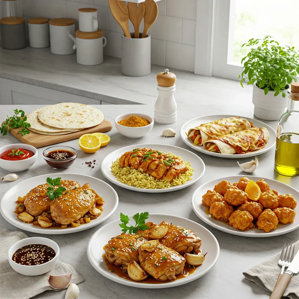 10 Recetas con Pollo: Platos Deliciosos y Fáciles para Cualquier Ocasión