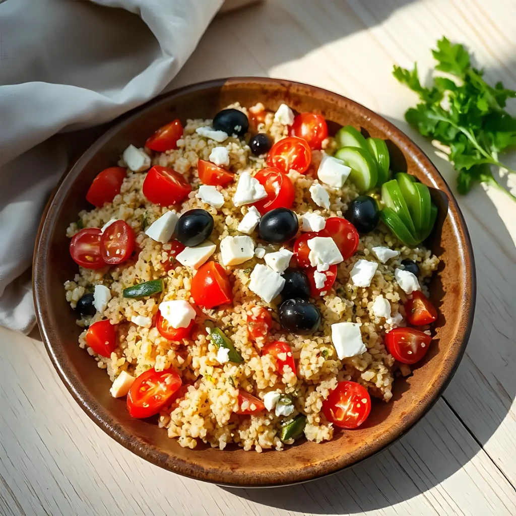 Ensalada Mediterránea de Quinoa: Un Placer Saludable y Nutritivo