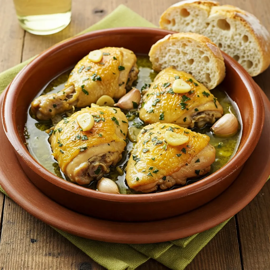 Pollo al Ajillo: Una Receta Clásica con Sabor Intenso