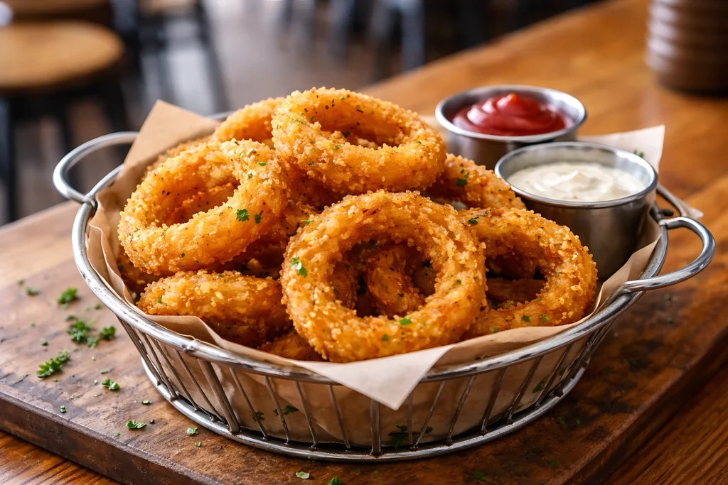 Aros de Cebolla Crujientes