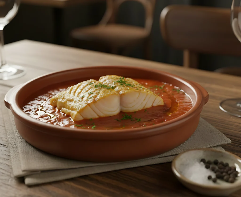 Bacalao a la vizcaína