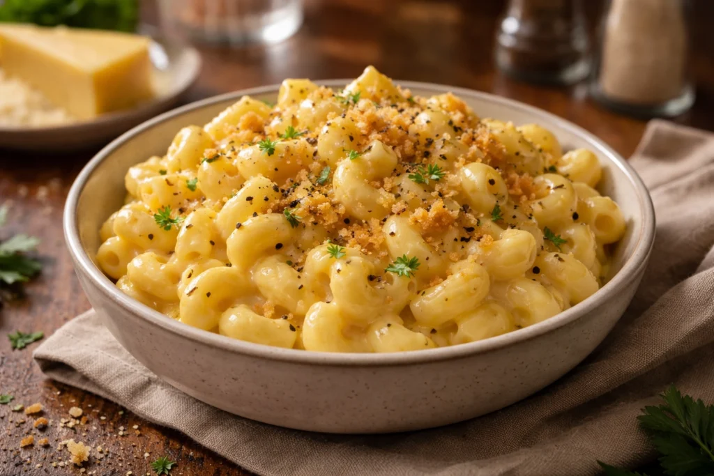 Macarrones con queso