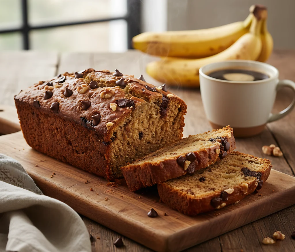 Pan de Plátano Esponjoso y Húmedo