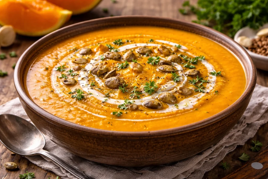 Crema de Calabaza Asada